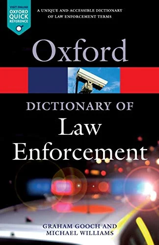 Обкладинка: Oxford Dictionary of Law Enforcement