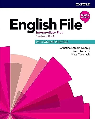 Обкладинка: English File 4th Edition Intermediate PLUS SB with online practice