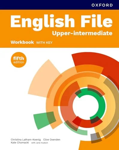 Обкладинка: English File 5th Edition Upper-Intermediate WB with key
