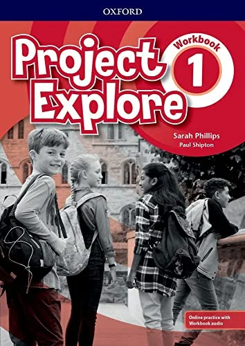 Обкладинка: PROJECT Explore 1 WB with Online Practice