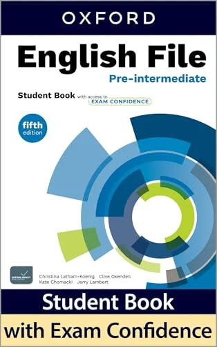 Обкладинка: English File 5th Edition Pre-Intermediate SB with dig PK
