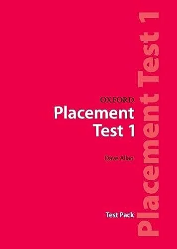 Обкладинка: Oxford Plasement Tests 1 Pack