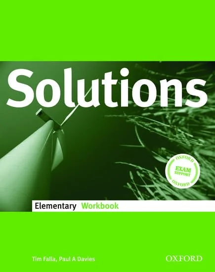 Обкладинка: Solutions Elementary WB
