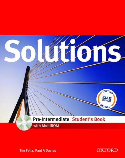 Обкладинка: Solutions Pre-Intermediate SB Pack