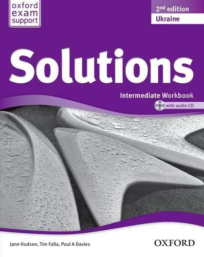 Обкладинка: Solutions Intermediate 2Edit. WB + CD