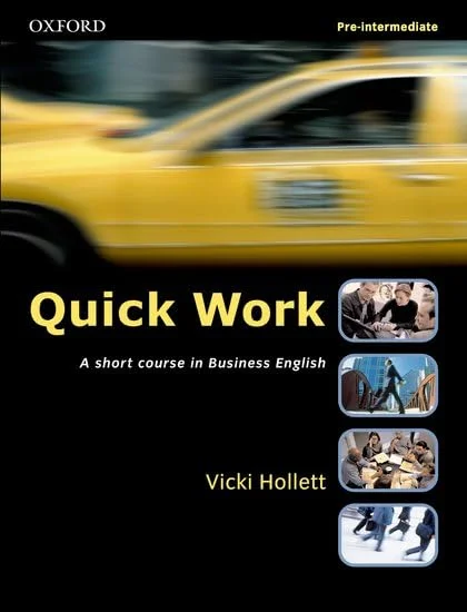 Обкладинка: quick work pre-interm SB