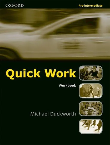 Обкладинка: quick work pre-interm WB
