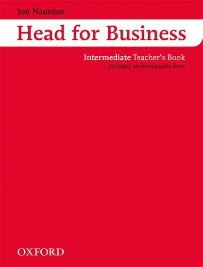 Обкладинка: head for business int TB