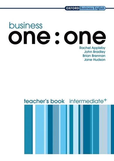 Обкладинка: Business One:One Intermediate+ TB
