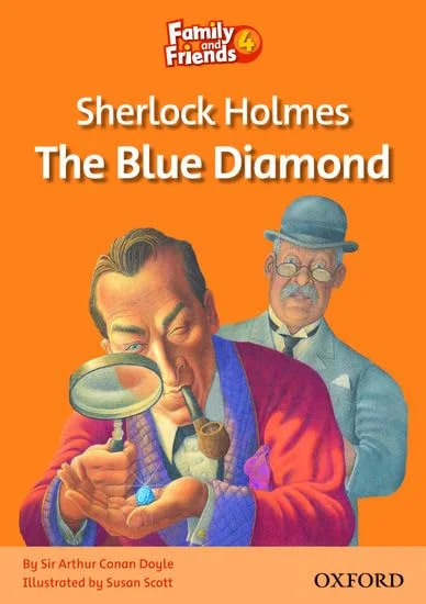 Обкладинка: Family & Friends 4 Reader A: Sherlock Holmes and the Blue Diamond