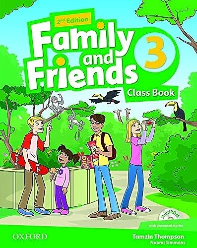 Обкладинка: Family and Friends 4 TB 2-nd EDITION