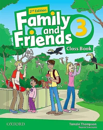 Обкладинка: Family and Friends 3 Class Book 2-nd EDITION with Multi-ROM