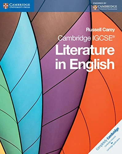 Обкладинка: Cambridge IGCSE Literatute in English