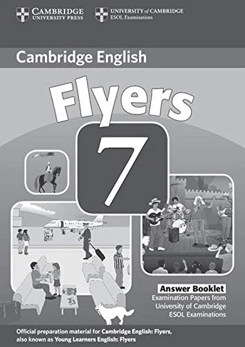 Обкладинка: Cambridge Young Learners English Tests 7 Flyers Answer Booklet