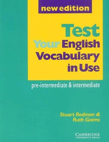 Обкладинка: Test Your eng voc use: pre-int & interm. NEW