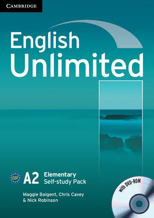 Обкладинка: English Unlimited Elementary Self-Study Pack (WB with DVD-ROM)