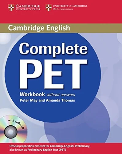 Обкладинка: Complete PET WB without answers + Audio CD