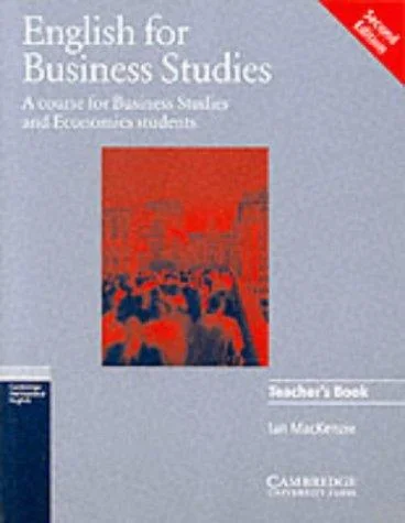 Обкладинка: ENGLISH BUSINESS STUDIES TB