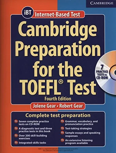 Обкладинка: Cambridge Preparation for the TOEFL Test Fourth Ed.IBT+CD-ROM
