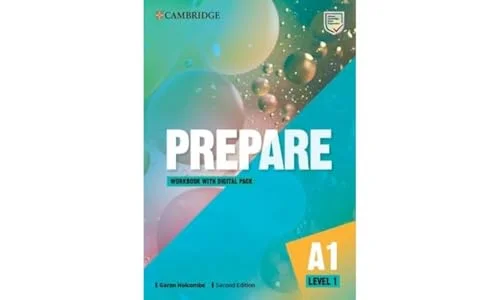Обкладинка: Prepare! Updated Edition Level 1 WB with Digital Pack