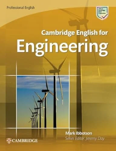 Обкладинка: Cambridge English for Engineering SB