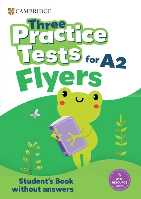 Обкладинка: Three Practice Tests for Cambridge YLE Flyers SB without answers with audio