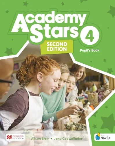 Обкладинка: Academy Stars 2Ed.Navio Level 4 PB