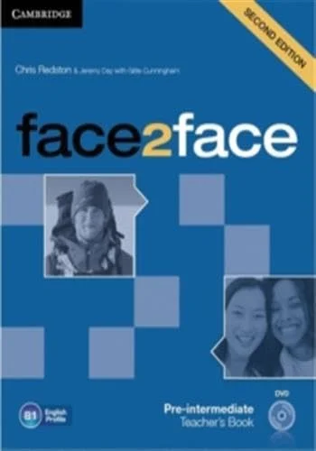 Обкладинка: Face2face Pre-Intermediate TB with DVD