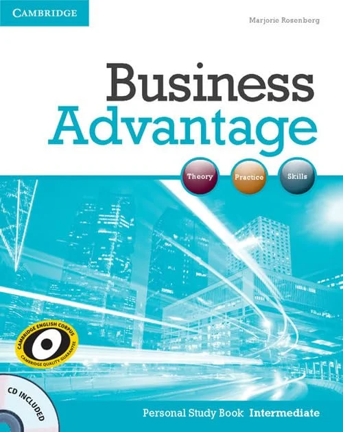 Обкладинка: Business Advetage Intermediate Personal Study Book with Audio CD