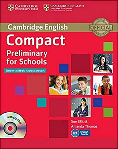 Обкладинка: Compact Preliminary for Schools SB without answers with CD-Rom