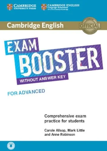 Обкладинка: EXAM booster for Advanced without answer Key with Audio