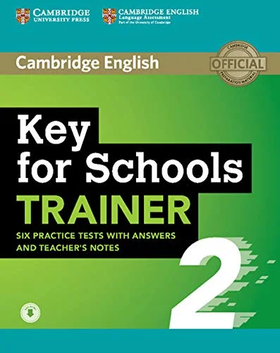 Обкладинка: Trainer2: Key for Schools Six Practice Tests with answers with Teachers Notes with Audio CD