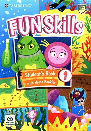 Обкладинка: Fun Skills Level 1 SBwith Home Booklet and Downloadable Audio