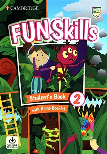 Обкладинка: Fun Skills Level 2 SBwith Home Booklet and Downloadable Audio