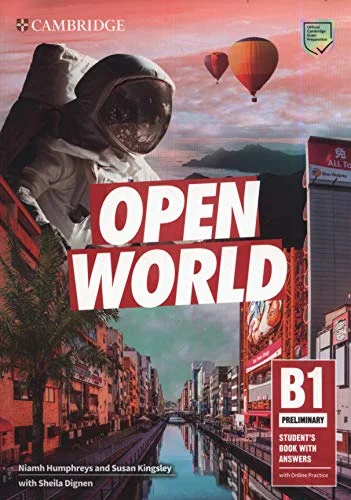 Обкладинка: Open World B1 Preliminary SB with Answers with Online Practice