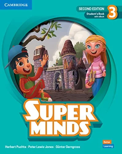 Обкладинка: Super Minds 2 Editions 3 SB with eBook British English