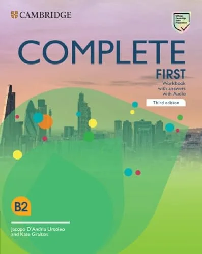 Обкладинка: Complete FCE Third ed. WB with answers