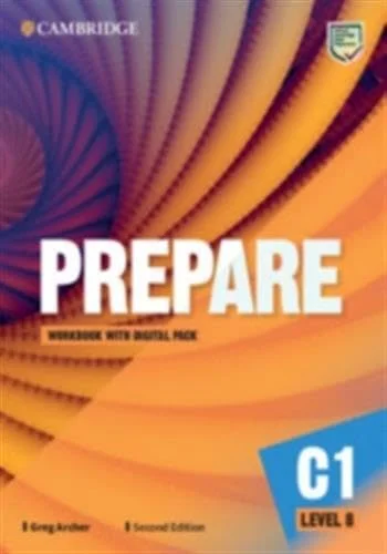 Обкладинка: Prepare! Updated 2nd Edition Level 8 WB with Digital Pack
