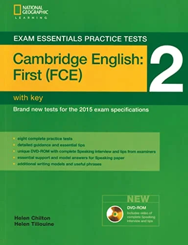 Обкладинка: Exam Essentials: Cambridge FCE Practice Tests 2 + Answer Key +DVD-ROM