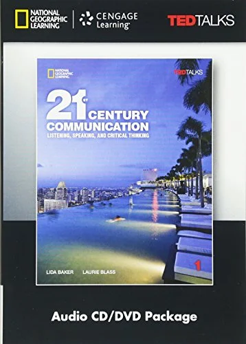 Обкладинка: TED 21st Century Communication 1 CD+DVD: Listening/Speaking/Critical Thinking CD+DVD