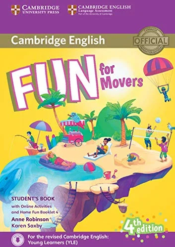 Обкладинка: Fun for 4th Edition Movers SB with Online activities with Audiowith Fun Booklet