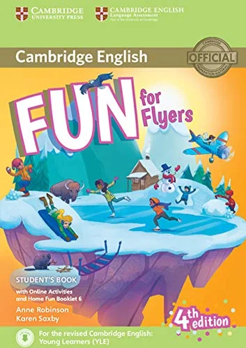 Обкладинка: Fun for 4th Edition Flyers SB with Online activities with Audio and Home fun booklet 6