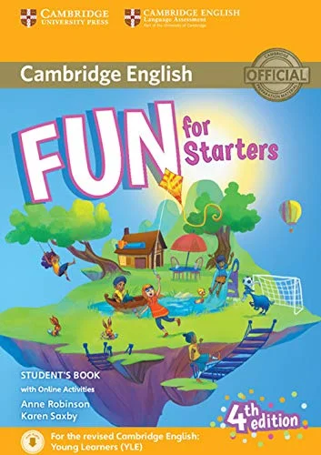 Обкладинка: Fun for 4th Edition Starters SB with Online activities with Audio