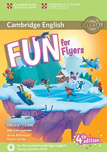 Обкладинка: Fun for 4th Edition Flyers SB with Online activities with Audio