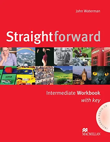 Обкладинка: Straightforward Interm. WB+key