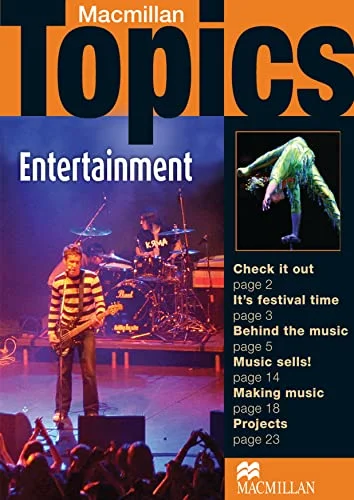 Обкладинка: MACMILLAN Topics Pre-Interm. : Entertainment