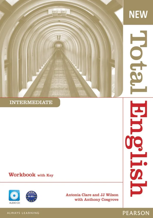 Обкладинка: Total English Intermediate New WB+ key+cd