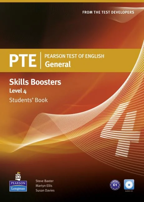 Обкладинка: PTE General Skills Booster 4 SB