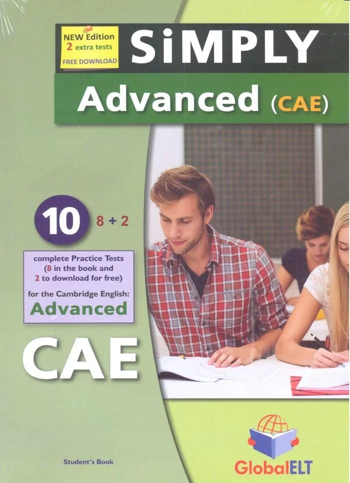 Обкладинка: Simply C1 Advanced CAE SB 10 Practice Tests Self-Studu Edition