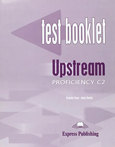Обкладинка: upstream prof test booklet